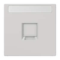 Dangtelis moduliniam lizdui su užuolaidėle ir markiravimo vieta šviesiai pilkos spalvos LS - JUNG