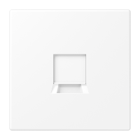 Dangtelis moduliniam lizdui su markiravimo vieta baltos matinės spalvos LS - JUNG