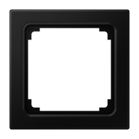 Rėmelis tarpinis skirtas 50x50mm instaliacijai juodas matinis LS - JUNG
