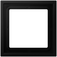 Rėmelis viengubas juodas matinis LS ZERO - JUNG