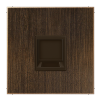 Dangtelis moduliniam lizdui su užuolaidėle sendinto žalvario spalvos LS - JUNG