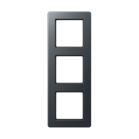 Rėmelis trigubas antracito matinės spalvos A FLOW - JUNG