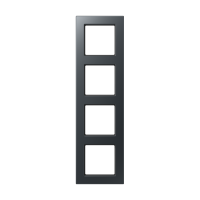 Rėmelis keturgubas antracito matinės spalvos A550 - JUNG