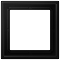 Rėmelis viengubas juodas matinis LS - JUNG