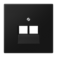 Dangtelis dvigubas UAE lizdui juodas matinis LS - JUNG