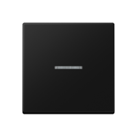 Klavišas su langeliu indikacijai juodos matinės spalvos A - JUNG