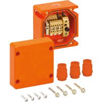 Dėžutė v/t [115x115x93] IP66 E30 su gnybtais 3x4mm2 be halogenų WKE204RK - SPELSBERG