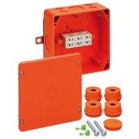 Dėžutė v/t [165x165x76] IP65/54 E30-E90 su gnybtais 3x16mm2 be halogenų WKE4-Duo 3x16 - SPELSBERG