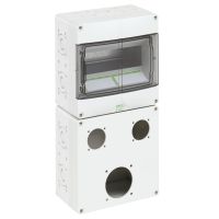 Skydelis v/t 9 modulių + 2 vietos SCHUKO ir 1 CEE lizdams IP44 iQ [200x400x122] STV912-L - SPELSBERG