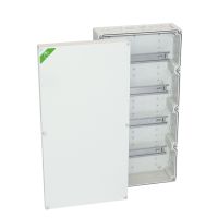 Dėžutė v/t [300x600x132] IP65/IP54 iQ su 4xDIN bėgeliu pilka be halogenų AKi-R4/136-L - SPELSBERG