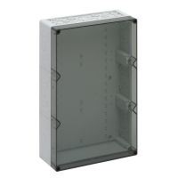 Dėžė v/t [300x450x132] IP65 tuščia be halogenų skaidrus dangtelis AKL3-t - SPELSBERG