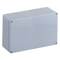 Dėžutė v/t [388x270x117] IP66 iQ tuščia aliumininė pilka ALS3927-12 - SPELSBERG