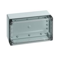 Dėžutė v/t [202x122x90] IP67/66 tuščia skaidrus dangtelis TGABS2012-9-to - SPELSBERG