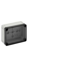 Dėžutė v/t [130x94x57] IP66 tuščia skaidrus dangtelis be vietų sandarikliams TKPS1309-6-to - SPELSBERG