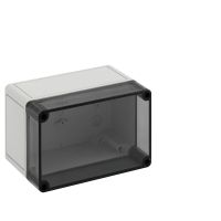 Dėžutė v/t [180x110x111] IP66 tuščia skaidrus dangtelis be vietų sandarikliams TKPS1811-11-to - SPELSBERG