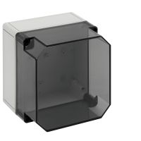 Dėžutė v/t [182x180x165] IP66 tuščia skaidrus dangtelis be vietų sandarikliams TKPS1818-16-to - SPELSBERG