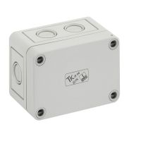 Dėžutė v/t [94x65x57] IP66 tuščia pilka be halogenų TKPS97-6-m - SPELSBERG