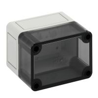 Dėžutė v/t [94x65x81] IP66 tuščia pilka skaidrus dangtelis be halogenų TKPS97-8-to - SPELSBERG