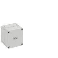 Dėžutė v/t [94x94x81] IP66 tuščia pilka be vietų sandarikliams TKPS99-8-o - SPELSBERG