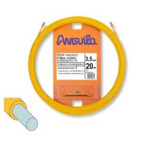 Įtraukiklis su ieškikliu 15m 3.5mm geltonas (stiklo audinys dengtas polipropilenu) N-C-F-F-T - ESTIARE