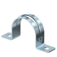 Laikiklis kabeliui ir vamzdžiui 32mm cinkuotas 605 32 G - OBO BETTERMANN