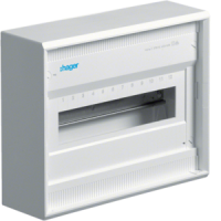 Skydelis v/t 12 modulių IP30 be durelių - HAGER