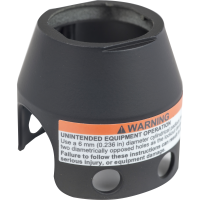 Užraktas metalinis avariniam mygtukui grybo formos D40mm juodas XB4 XB5 Harmony - SCHNEIDER ELECTRIC