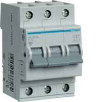 Automatas 3P 13A C 6kA - HAGER