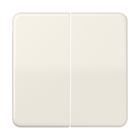 Klavišas dvigubas dramblio kaulo spalvos mygtukinio jungiklio CD - JUNG