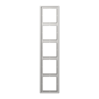 Rėmelis penkiagubas šviesiai pilkas LS - JUNG