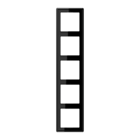 Rėmelis penkiagubas juodas LS - JUNG