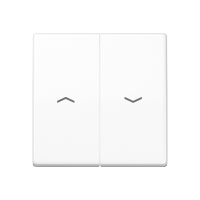 Klavišas žaliuzių valdymo jungiklio baltas AS 500 - JUNG