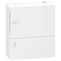 Skydelis v/t 8 modulių IP40 baltos durys MINI PRAGMA - SCHNEIDER ELECTRIC