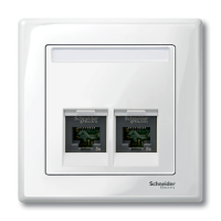 Dangtelis dvigubas UAE lizdui - SCHNEIDER ELECTRIC