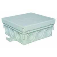 Dėžutė v/t [85x85x37] IP54 tuščia pilka be halogenų PFRAD - PROTEC