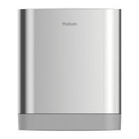 Šviestuvas v/t LED 8.5W IP55 3000K 760lm THELEDA D U AL - THEBEN