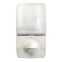 Prožektorius LED 11W IP55 4000K 900lm baltas su judesio jutikliu THELEDA P12 WH - THEBEN