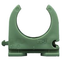 Laikiklis vamzdžiui D16 be halogenų pilkas PKLS - PROTEC