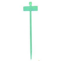 Dirželis 200x2.5 su markiravimo plokštele baltas PKB-BF [100] - PROTEC