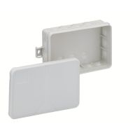 Dėžutė v/t [130x85x37] IP55 tuščia pilka be halogenų su tvirtinimo auselėmis i16-L - SPELSBERG