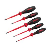 Rinkinys atsuktuvų 1000V plonais galais (2xPZ) [rinkinyje 5 vnt.] - CIMCO