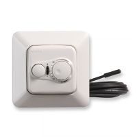Reguliatorius p/t temperatūros grindų ir patalpos 16A IP30 su BLUETOOTH baltos spalvos JUSI - ENSTO