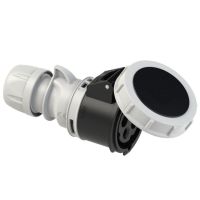 Lizdas CEE a/k 4P 16A 500V IP67 juodas SHARK - PCE