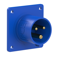 Kištukas CEE į/l 3P 16A 230V IP44 [70x70] - PCE