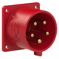 Kištukas CEE į/l 5P 32A 400V IP44 [70x70] - PCE
