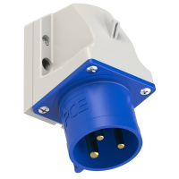 Kištukas CEE v/t 3P 32A 230V 6h IP44 - PCE