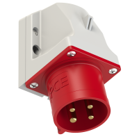 Kištukas CEE v/t 4P 32A IP44 - PCE