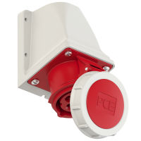 Lizdas CEE v/t 4P 16A 400V 6h IP67 - PCE