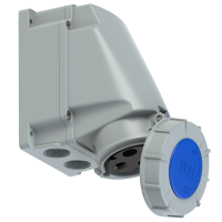 Lizdas CEE v/t 3P 63A 230V IP67 TWIST - PCE