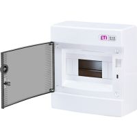 Skydelis v/t 8 modulių IP40 skaidrios durys ECT08PT - ETI